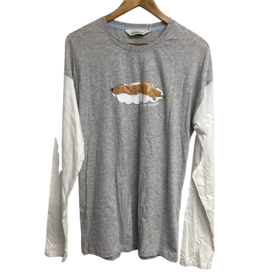 Peter Alexander Mens Pyjama Set BNWT Long sleeve Top isSize S; Boxer Shorts Size M