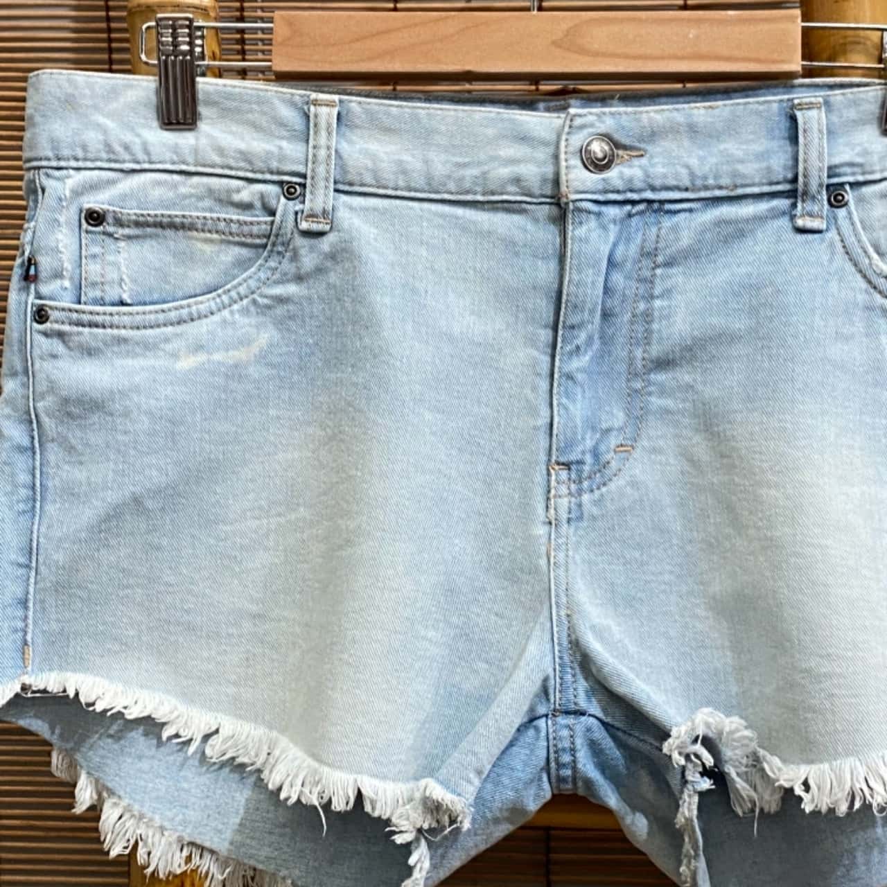 Cotton Denim Shorts Size 14