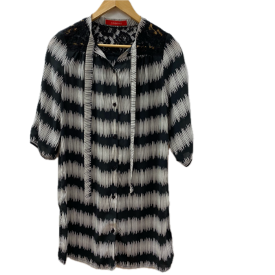 L’Armoire Womens Dress/long Top  Black  / White 
