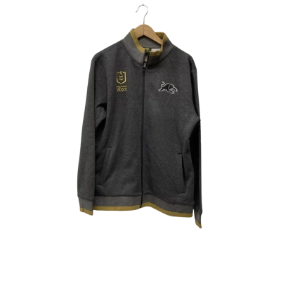 NRL 2023 Premiership Jacket Mens  Size L Grey 