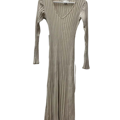 Dissh Women's  Size XS Long Sleeve Knit Dress Cream 