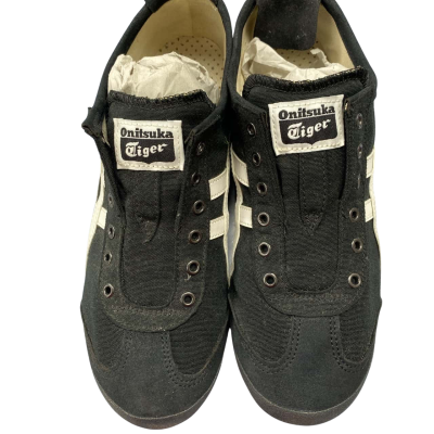 Onitsuka Tiger Black Mexico 666 Slip On   Size US  6  