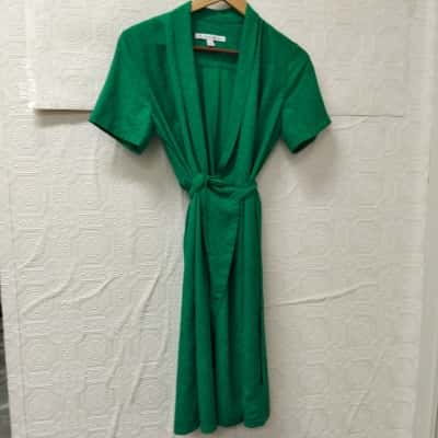 C&M Camilla and Marc Womens  Size 8 Green Dress VGUC 