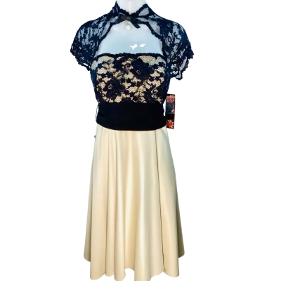 Gerry Shaw - Vintage Formal Cocktail Dress (Size 10)