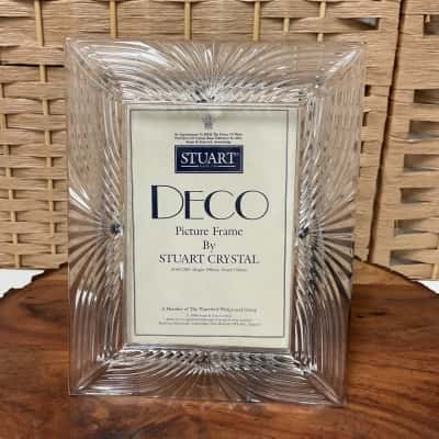 Stuart Crystal Deco Style Picture Frame 