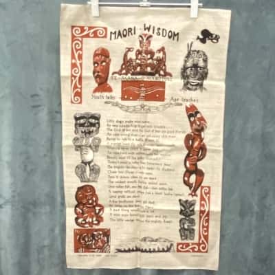 Tea Towel Māori Wisdom/ proverbs 