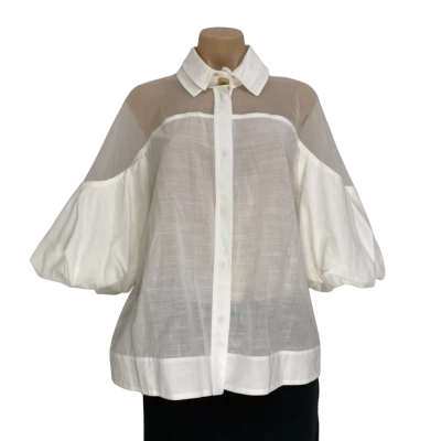AJE white top  Size 14 