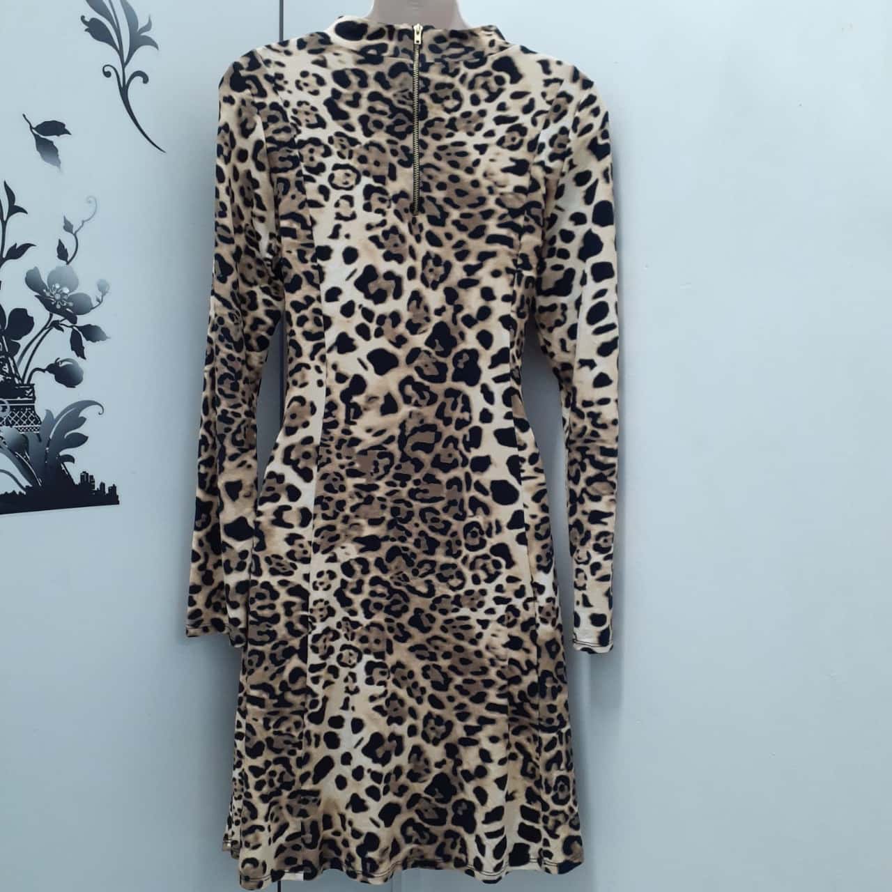 Womens WALLIS Animal Print Dress UK size 12(s)