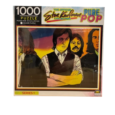 The Official Steve Kaufman Collection Pure Pop 1000 Piece Jigsaw Puzzle ‘The Beatles’