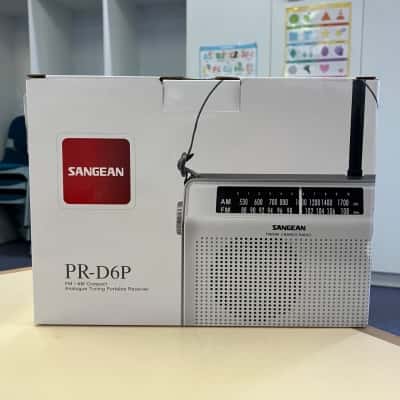 Sangean PR-D6P Compact Analogue Tuning Portable Receiver 