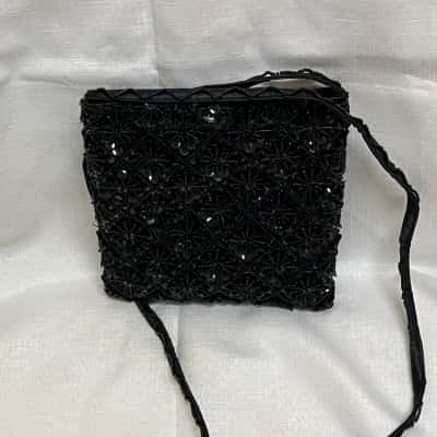  Womens Black  crossover bag 