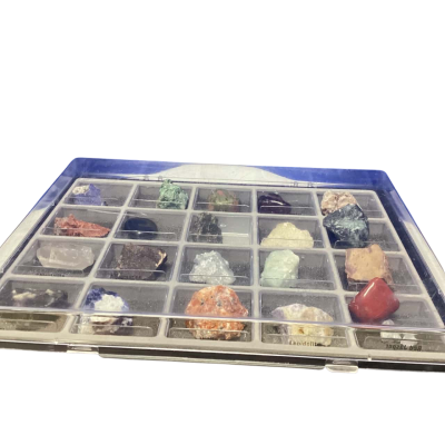 Gemstone collection 20 samples. 