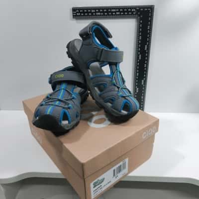  Kids Ciao Size 31EUR Shoes Protective Blue Green Lime PreOwned 