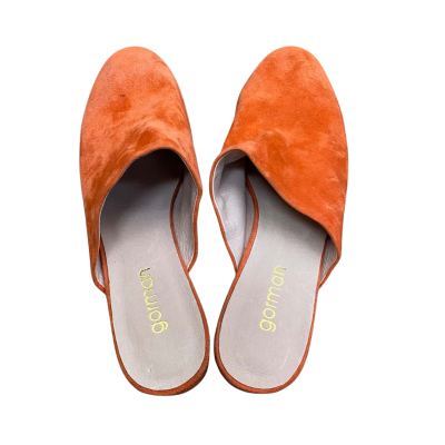 Gorman Womens Anna Slip On Size 37 Mandarin Red / Burnt Orange