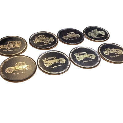 Old Cars Cup Placemats