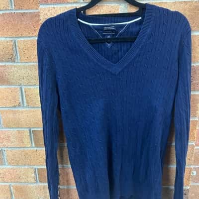 Tommy Hilfiger Mens  Size L Navy Blue Jumper 