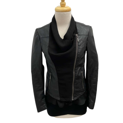 Dotti Faux Leather Jacket.  Size 6 