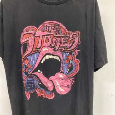 Rolling Stones Mens  Size M Short Sleeve T-shirt Black  