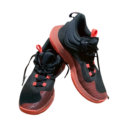 Under Armour Curry Mens Size 41 Sneakers Black/Orange (CAB)