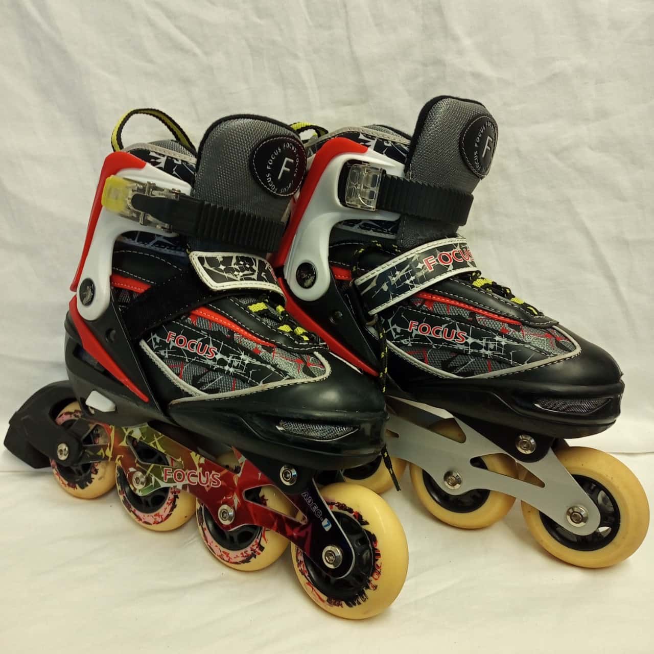 Blade X Focus Adjustable Roller Blades US size 36 Red(s)