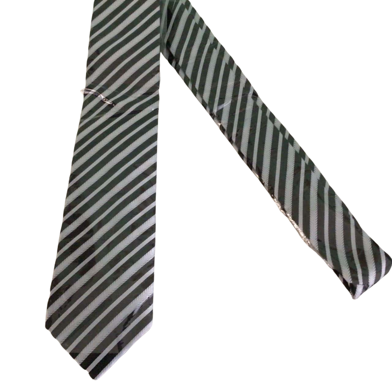 NWOT Vannotensan Mens Ties Black / Silver (s)