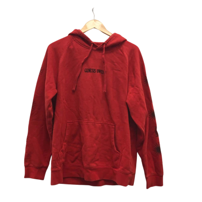 Genisis Owusu Black Dogs Red Hoodie Size L