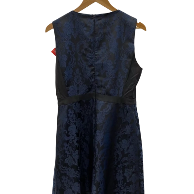 Basque Womens  Size 14 Formal Dress Black  / Blue 