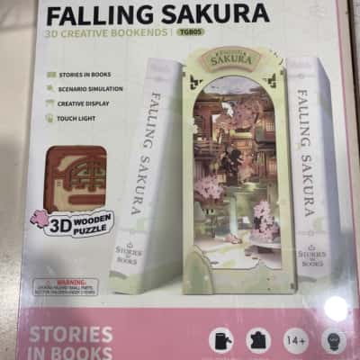 3D Wooden Puzzle- Falling Sakura