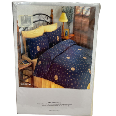 Celestial Printed Quilt Cover Set Single Bed