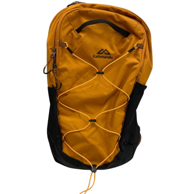 Kathmandu Unisex Backpack Black  / Mustard 