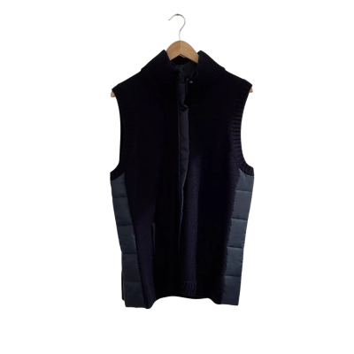 Sportscraft Mens  Size XL Vest Black  / Navy Blue 