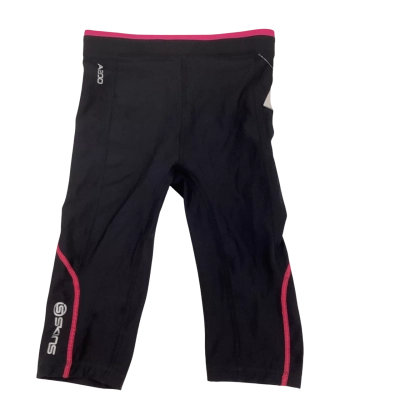 BNWT Skins A200 Compression Kids  Size M Leggings Sportswear Black  / Pink    HTH1