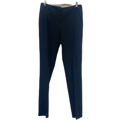 Oroton Womens  Size 8 Straight Leg Pants Black  