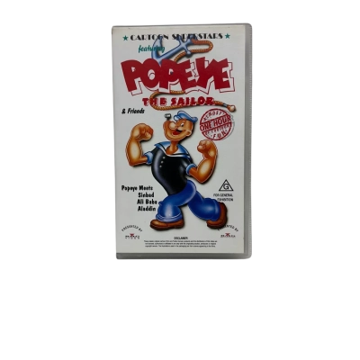 VHS tape - Popeye