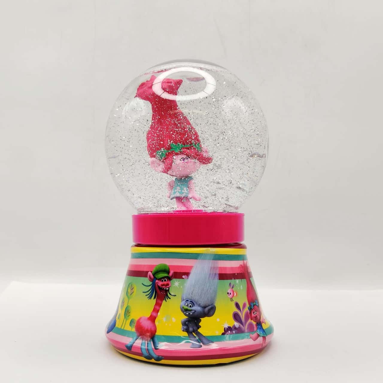 DreamWorks Trolls Movie 8floz Bubble Bath Pink Snow Globe