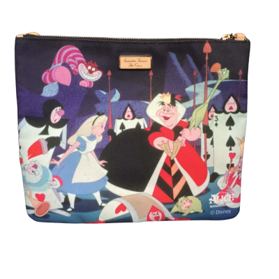  Samantha Thavasa & Disney Collaboration Alice in Wonderland  Large Clutch Multicoloured 