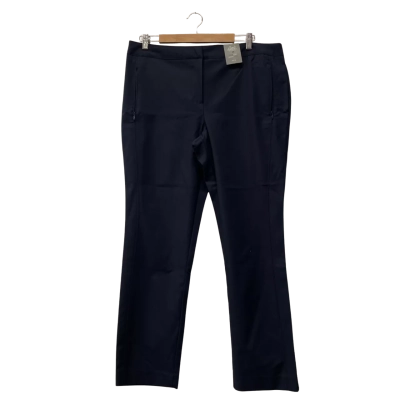 Jacqui-E Womens  Size 16 Ankle Length Pants / Slim Fit Pants Navy Blue 
