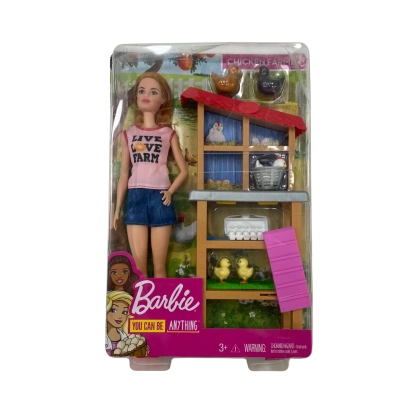 Chicken Farmer Barbie!