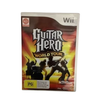 Nintendo Wii Guitar Hero World Tour
