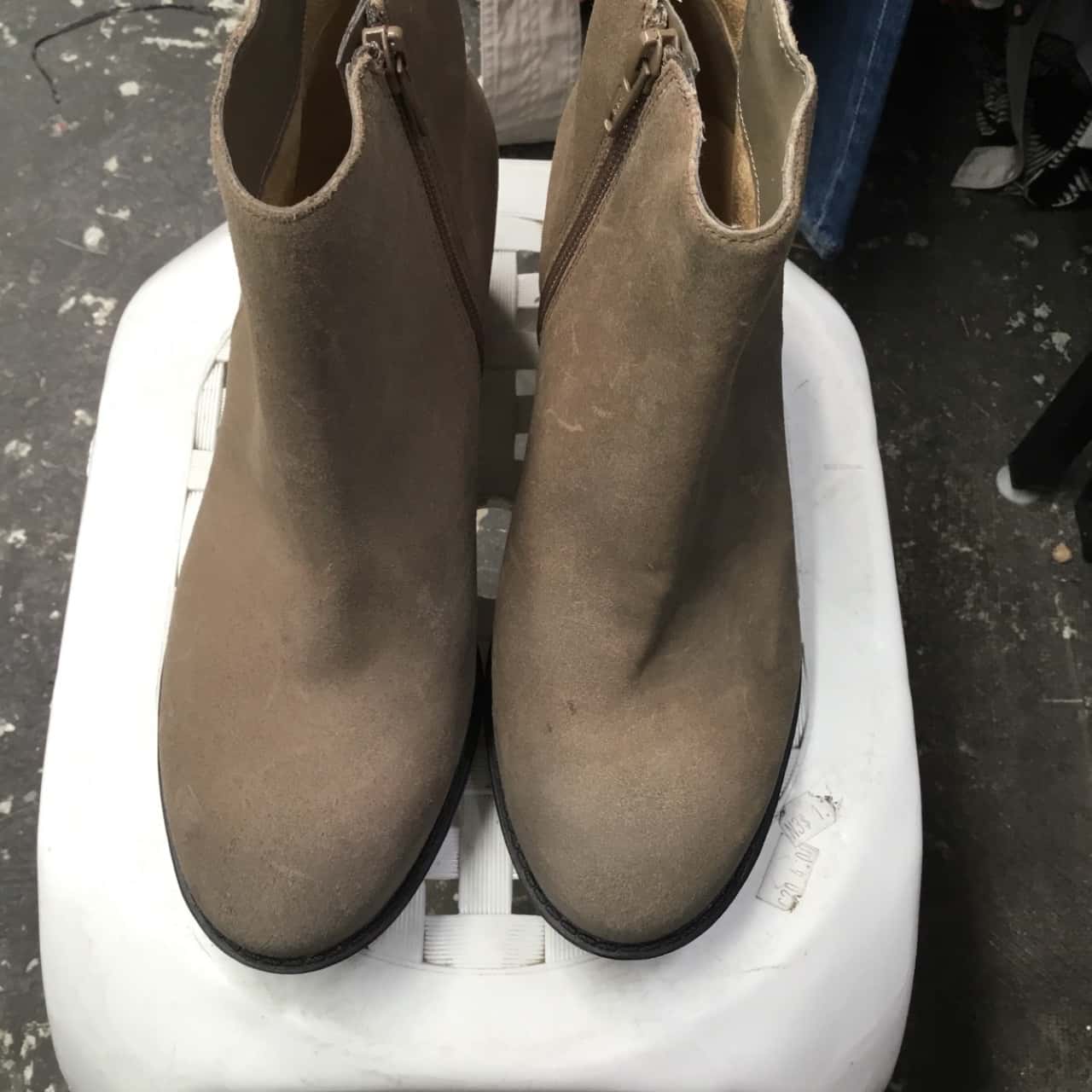 naturalizer grey boots