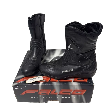 Falco   Size 36 motorcycle Boots Black  rrp$199