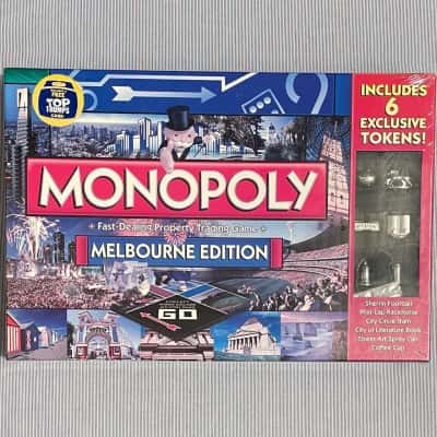 Sealed Melbourne Edition Monopoly 