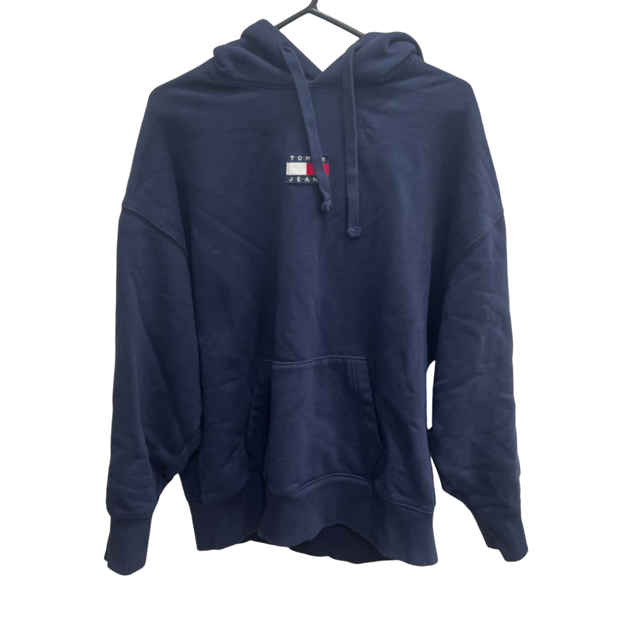 Tommy Jeans Womens Size L Navy Blue Hoodie (s)