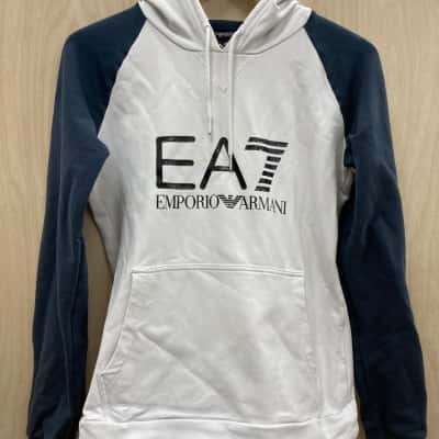  Mens  Size S Hoodie (9) Navy Blue / White 