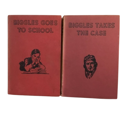 Vintage Biggles Books as pictured
