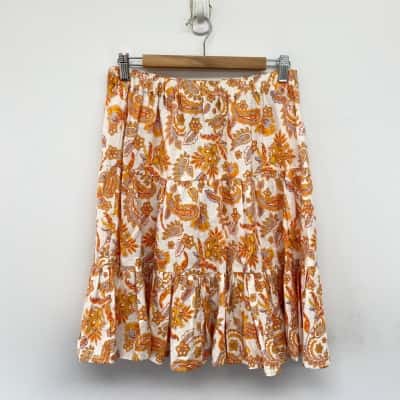 Betts Basics Paisley Cameron Skirt  Size 10 