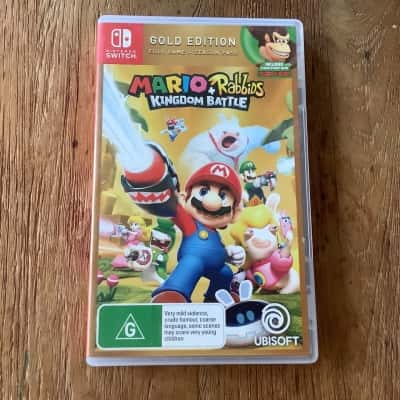Nintendo Switch. Mario + Rabbids Kingdom Battle.  Gold Edition