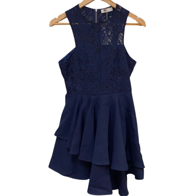 BNWT Temt Size 8 Navy Blue Dress