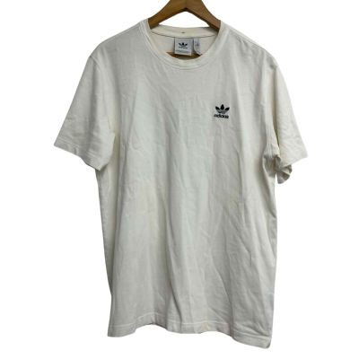 Adidas Mens Size M White T-shirt 