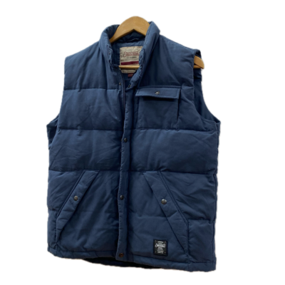 Driza-Bone Mens Vest Size S Blue Puffer
